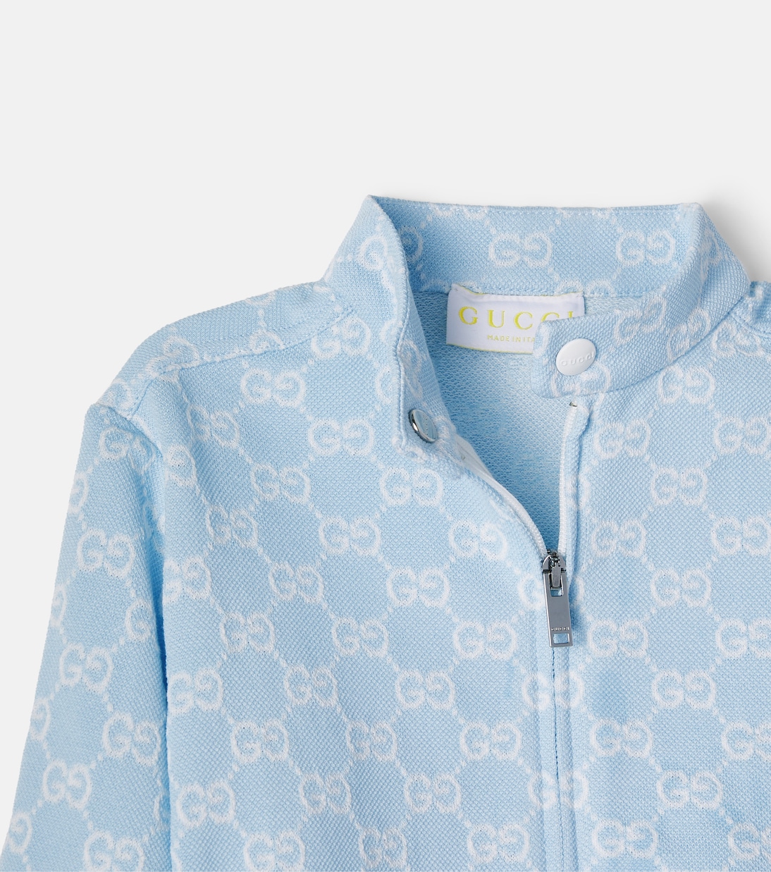 Baby GG cotton piqué jacket | Gucci Kids