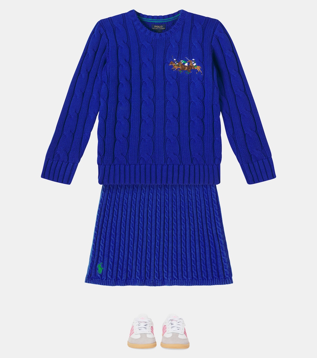 Baskets Samba en cuir et daim | Adidas Originals Kids