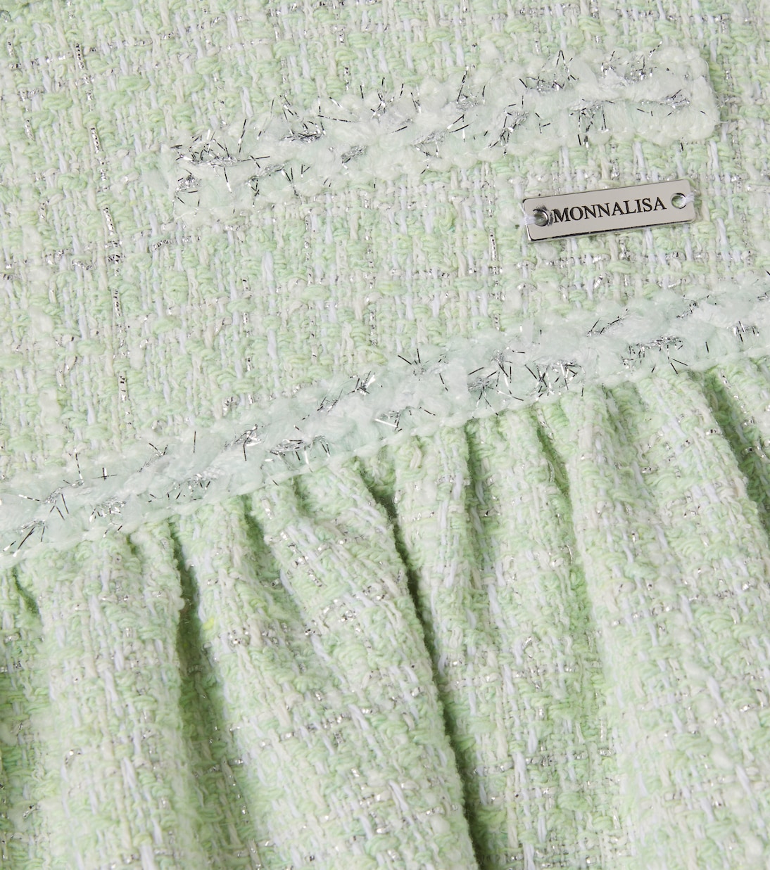 Jupe en tweed mélangé  | Monnalisa