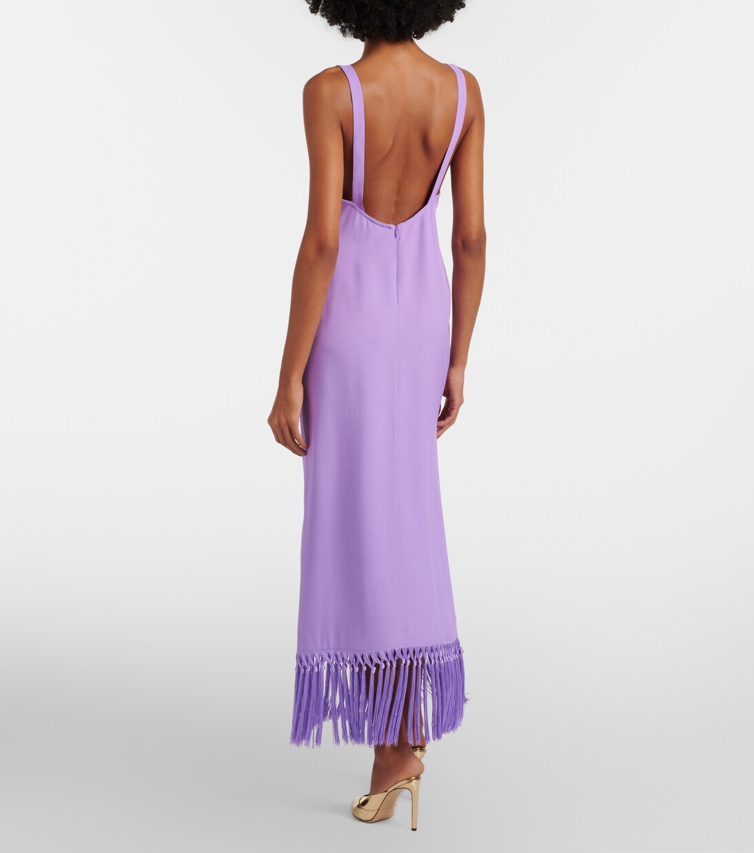 Maxikleid Palermo aus Crêpe-Cady | Taller Marmo