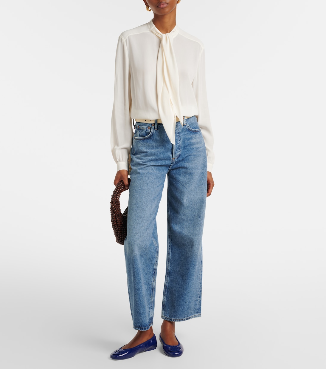 Ballerines Reva Travel en cuir  | Tory Burch