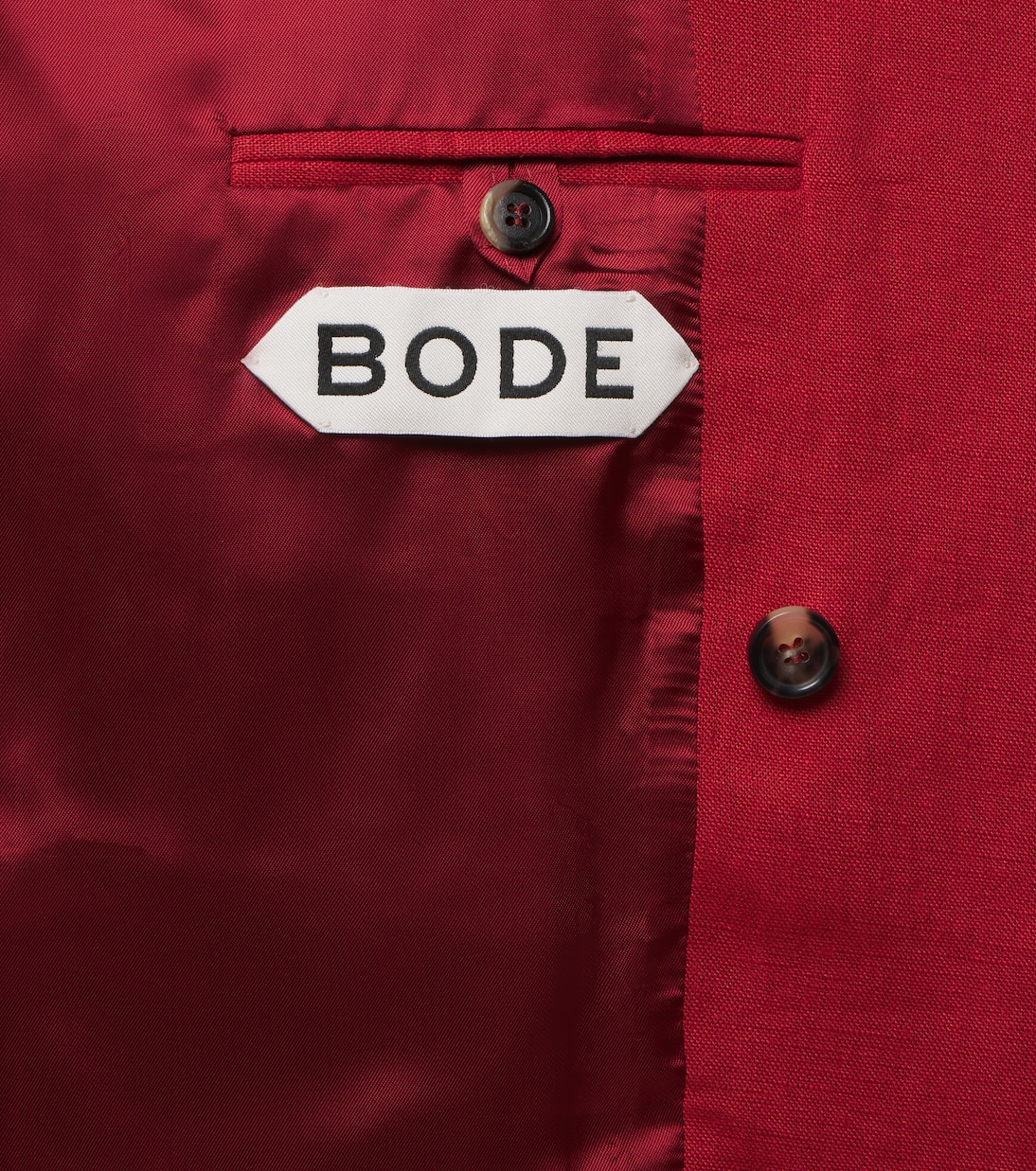 Blazer cruzado de lino | Bode