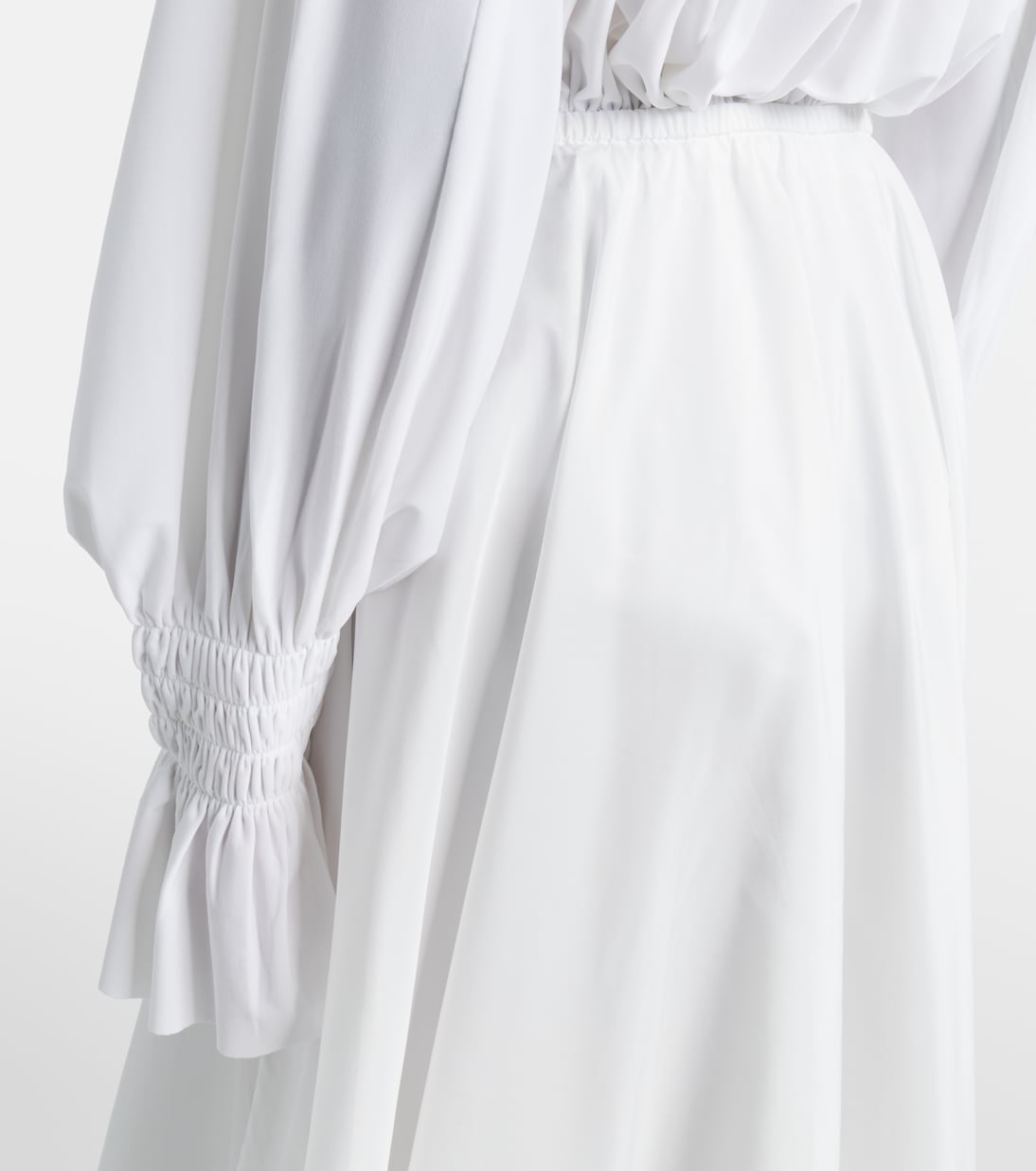 Jupe midi à taille haute | Norma Kamali