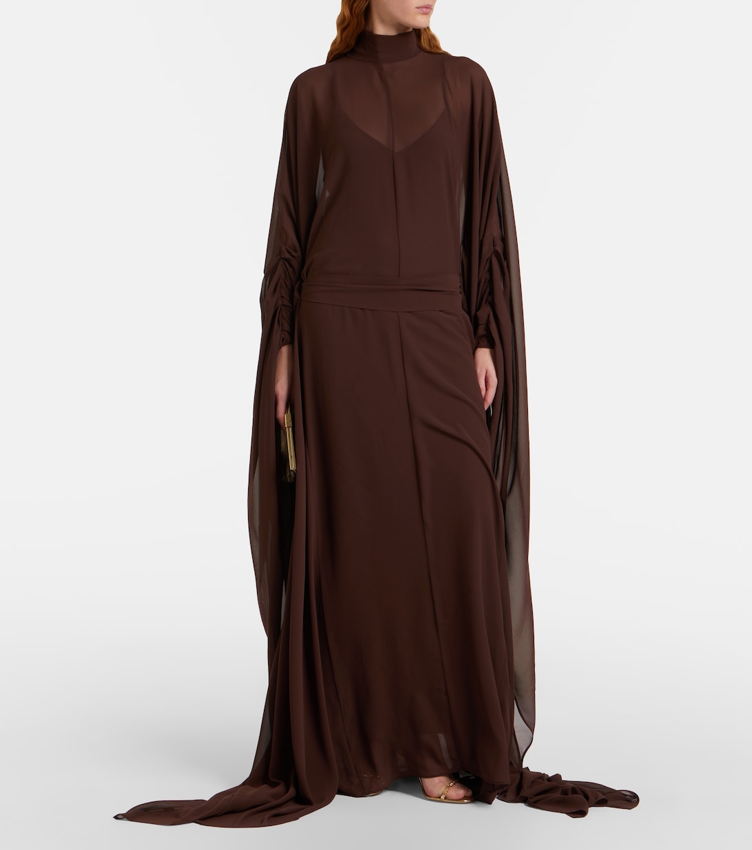 Nila chiffon gown | De La Vali