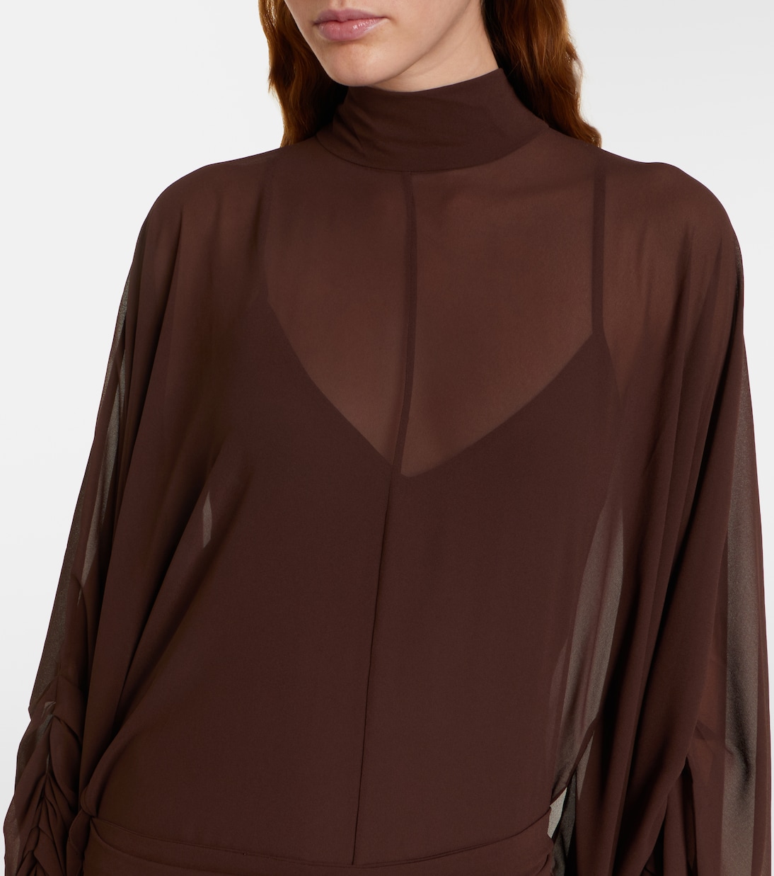 Nila chiffon gown | De La Vali