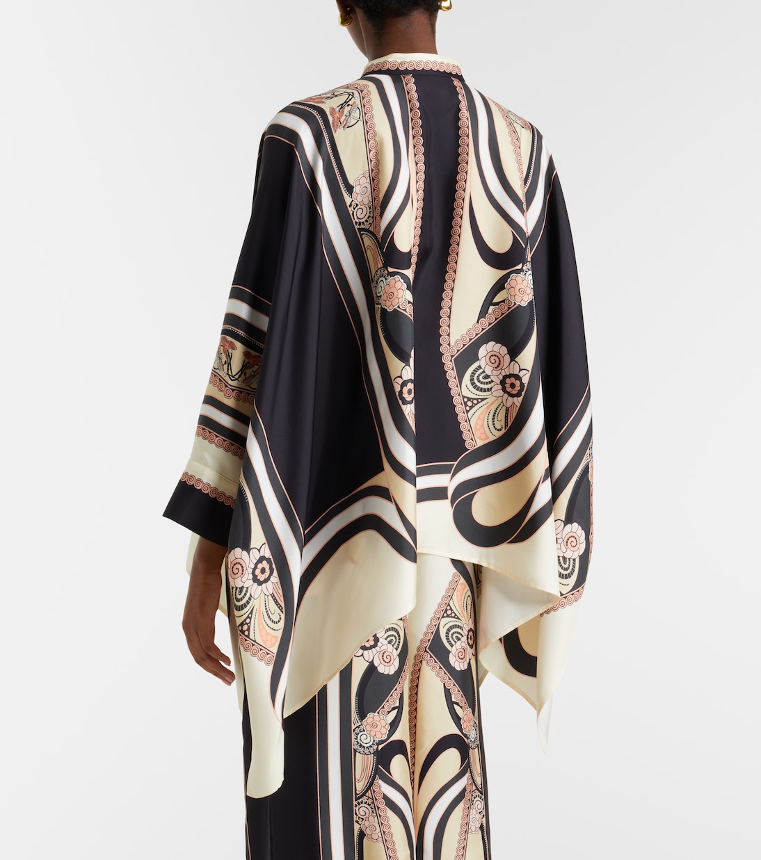 Chemise Foulard en sergé de soie  | La DoubleJ