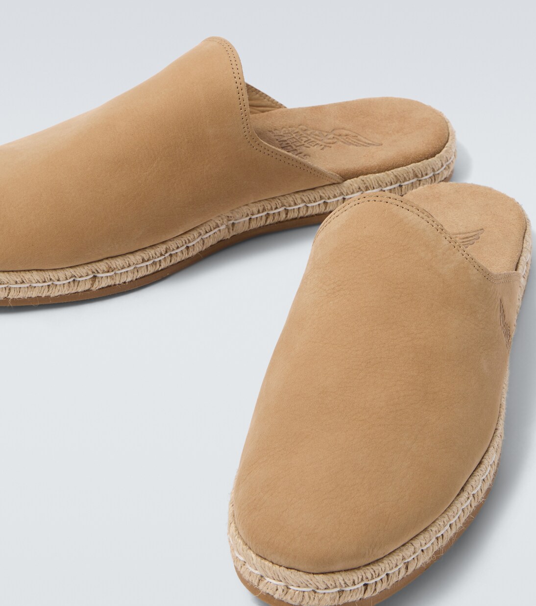 Fimos leather espadrille mules | Ancient Greek Sandals