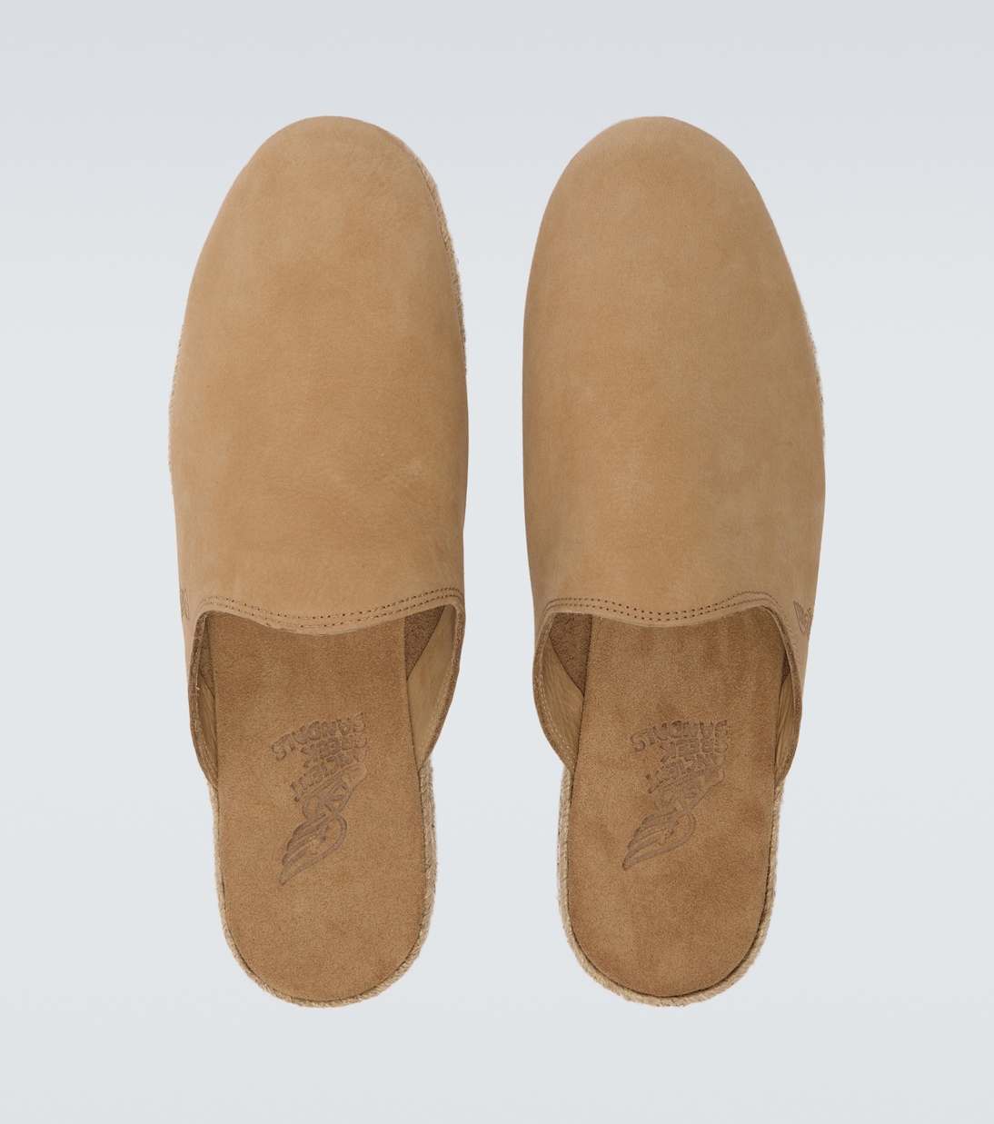 Fimos leather espadrille mules | Ancient Greek Sandals