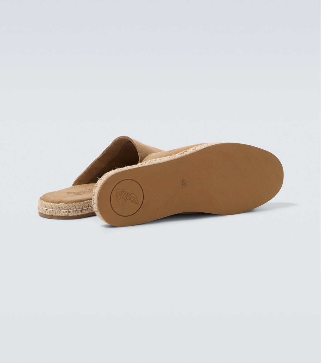 Fimos leather espadrille mules | Ancient Greek Sandals