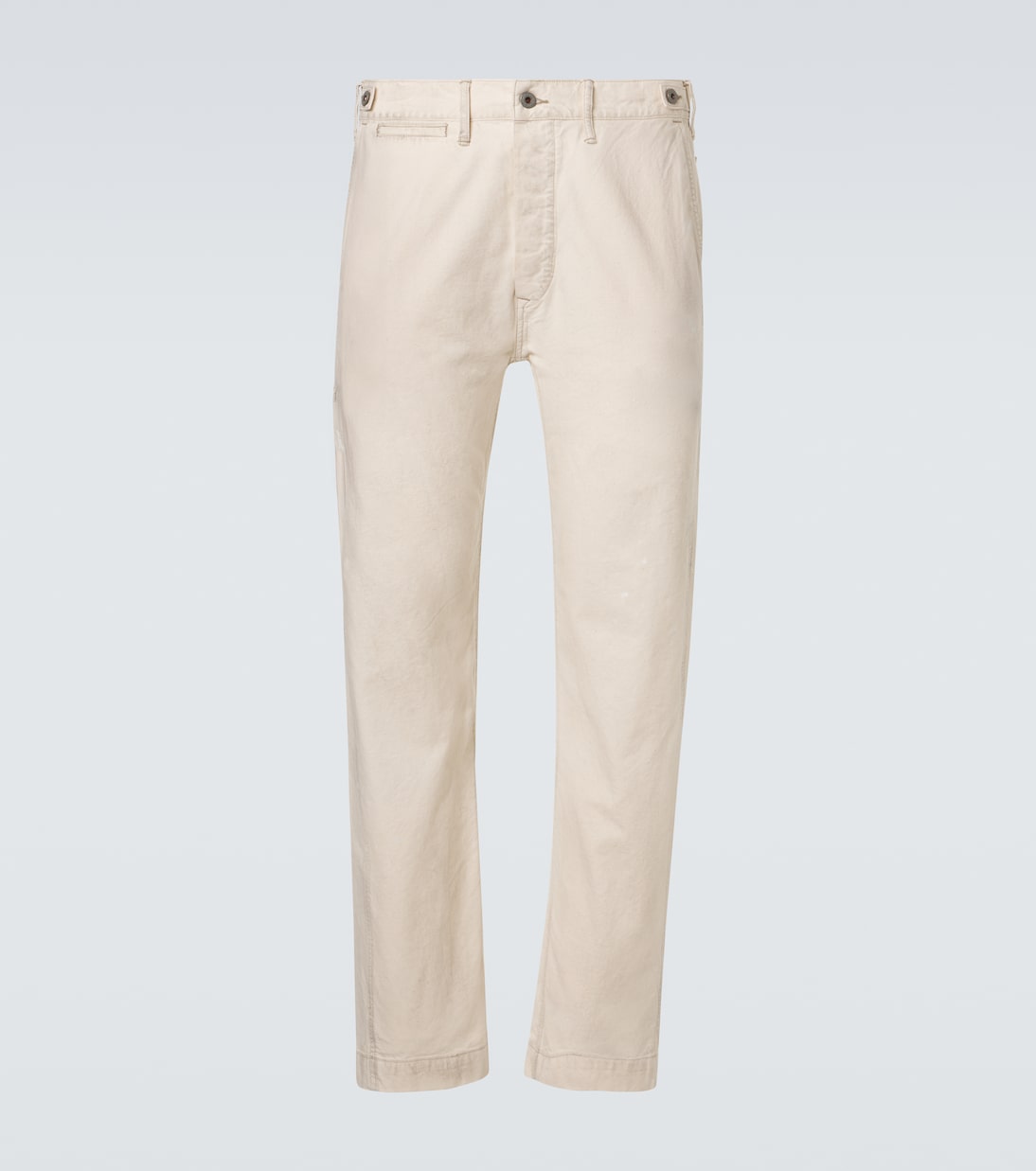 Cotton canvas straight pants | RRL