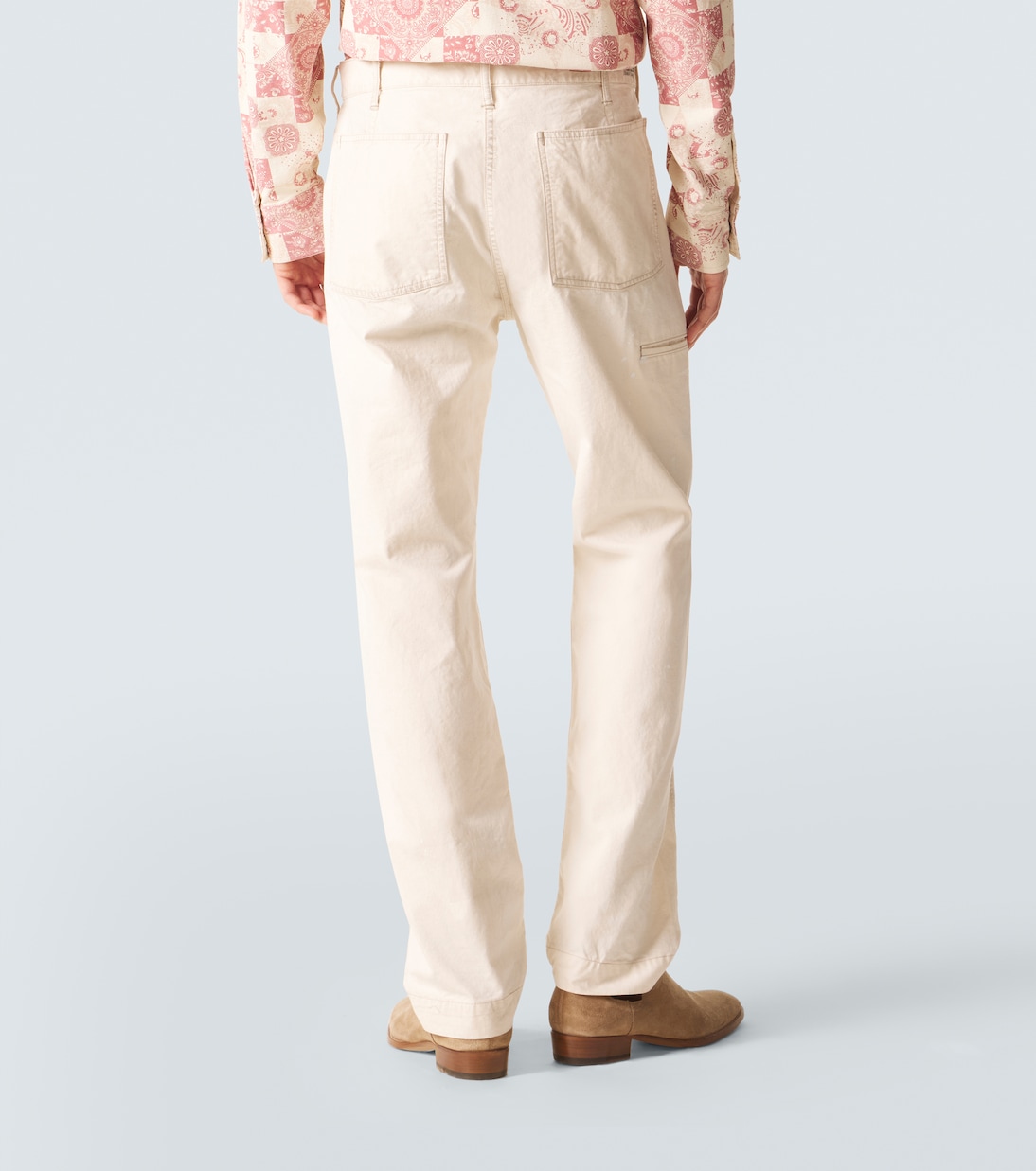 Cotton canvas straight pants | RRL