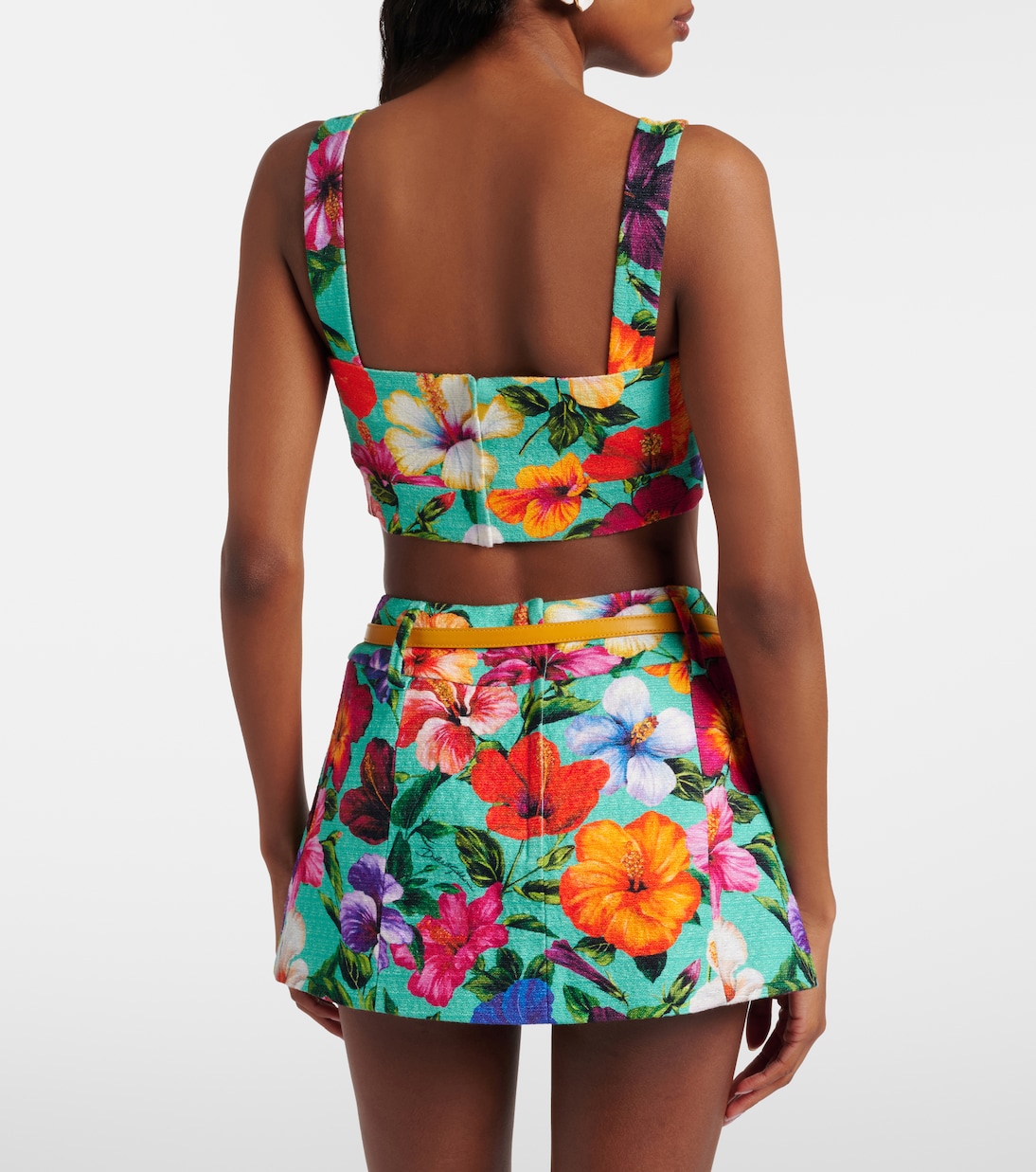 Floral crop top | Dolce&Gabbana