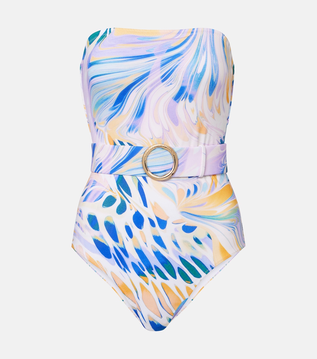 Iris belted printed swimsuit | Alexandra Miro
