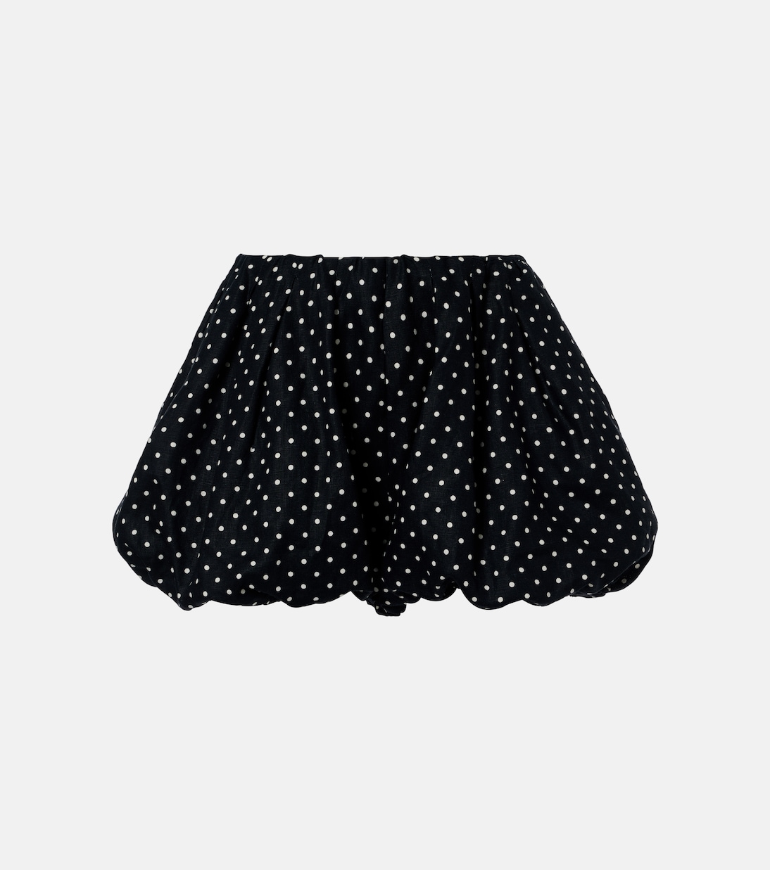 Lucia polka-dot linen shorts | Faithfull