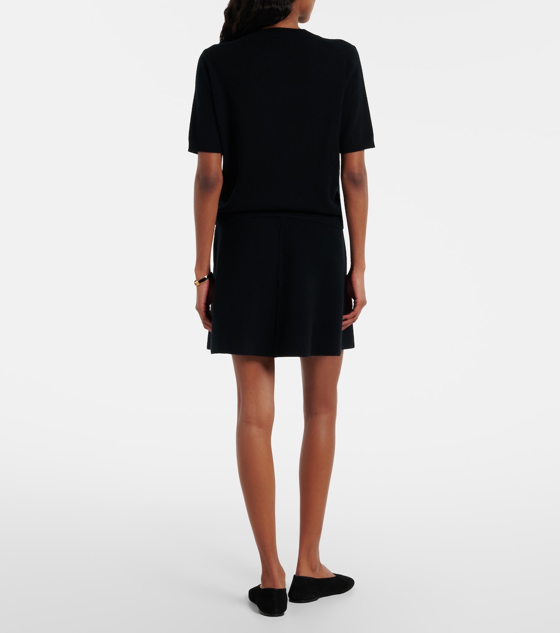 Wool and cashmere miniskirt | Jardin des Orangers