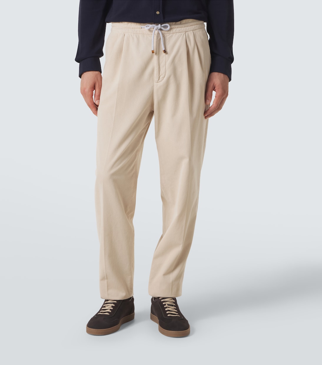 Cotton tapered pants | Brunello Cucinelli