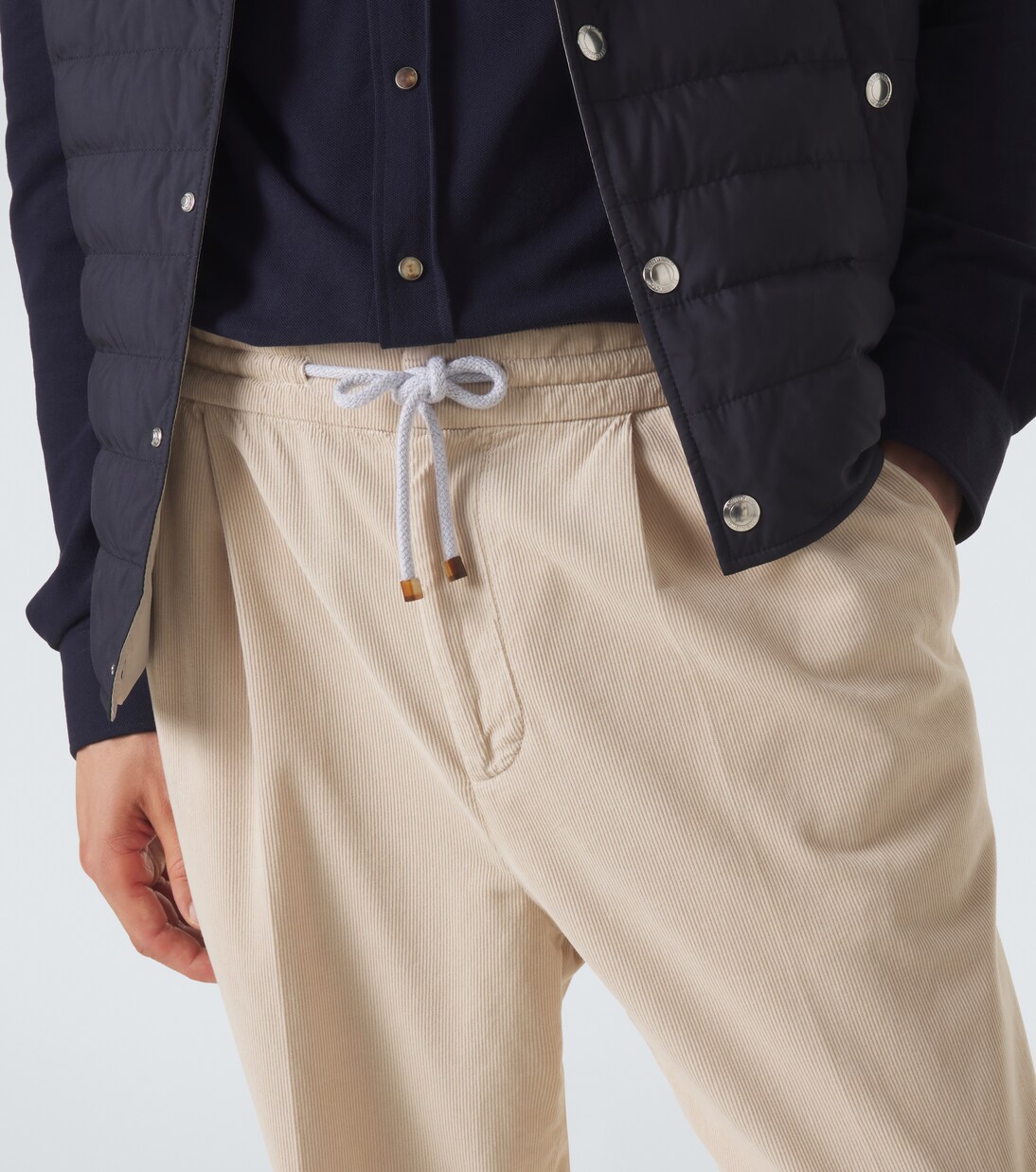 Cotton tapered pants | Brunello Cucinelli