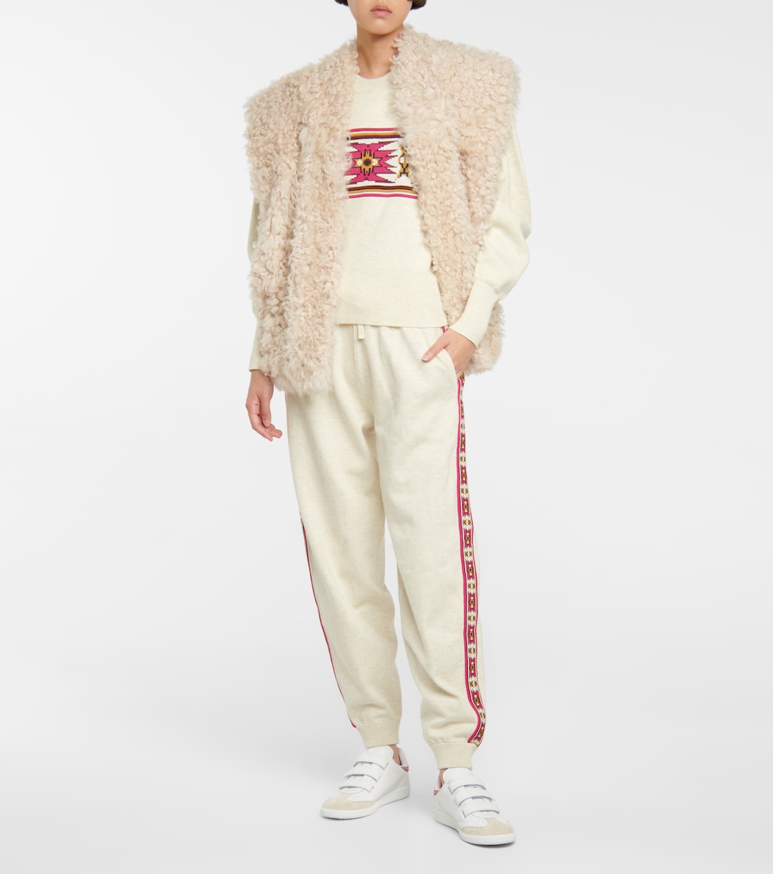 Jogginghose Ekira aus Jacquard-Strick | Isabel Marant