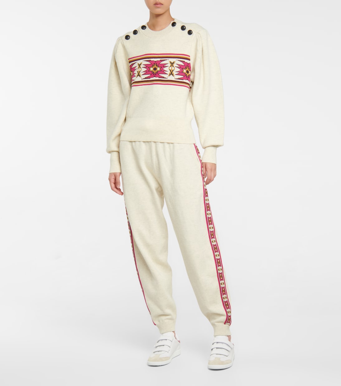 Jogginghose Ekira aus Jacquard-Strick | Isabel Marant