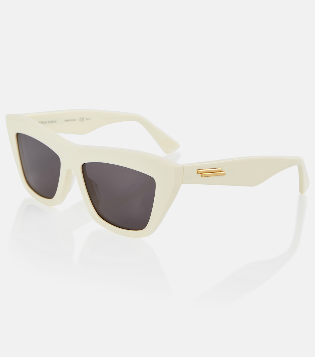 Cat-eye acetate sunglasses | Bottega Veneta