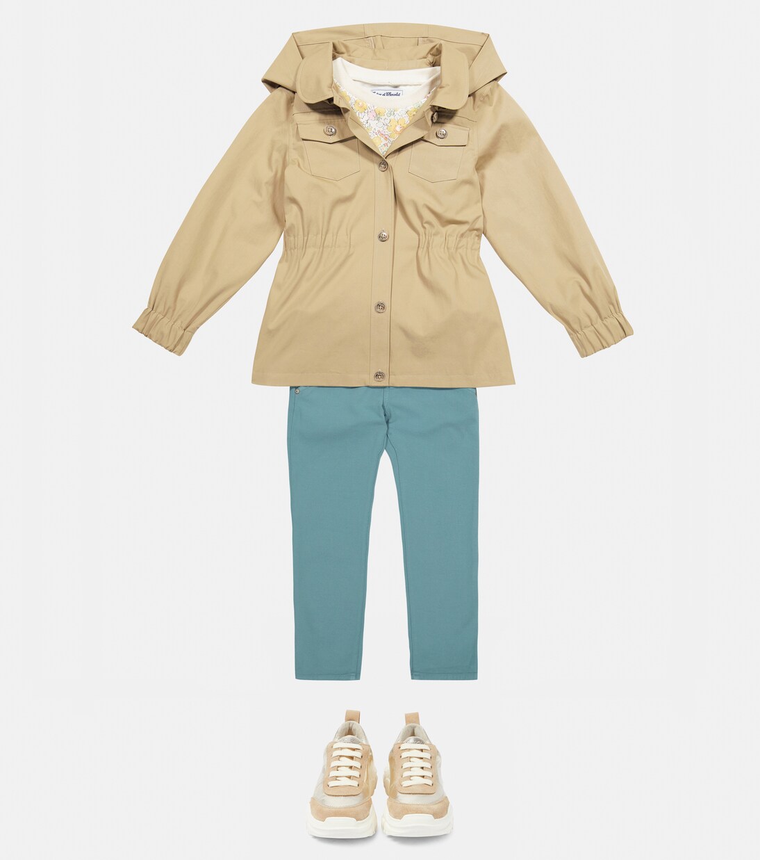 Cotton twill parka | Tartine et Chocolat