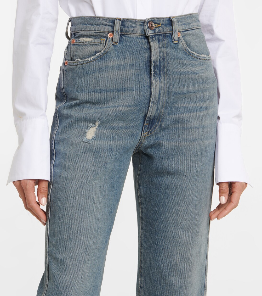 Claudia Extreme high-rise straight jeans | 3x1 N.Y.C.