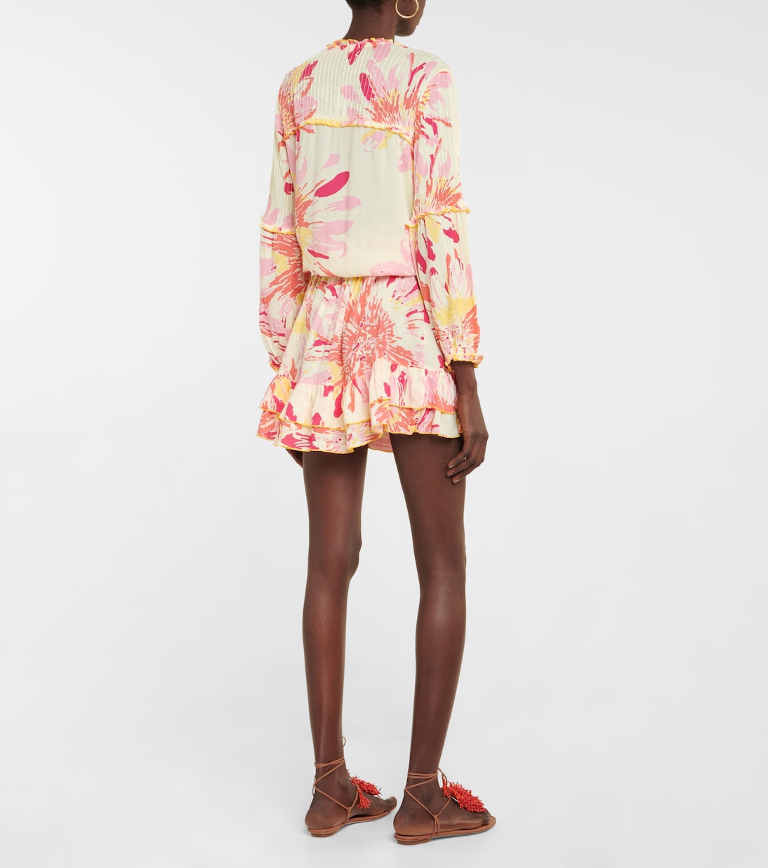 Robe Ilona à fleurs | Poupette St Barth