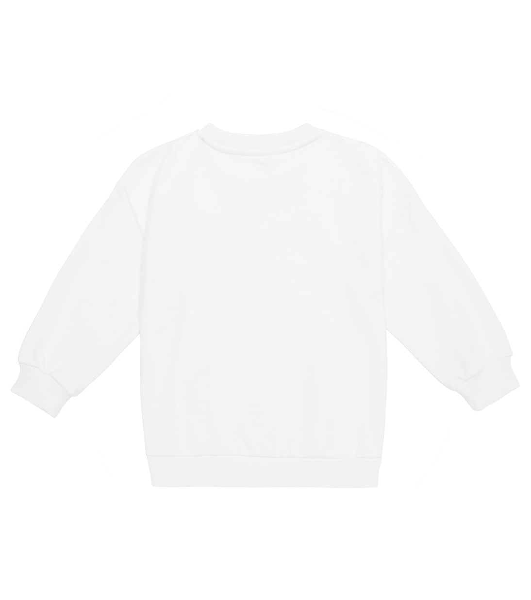 Felpa in cotone con logo | Balmain Kids