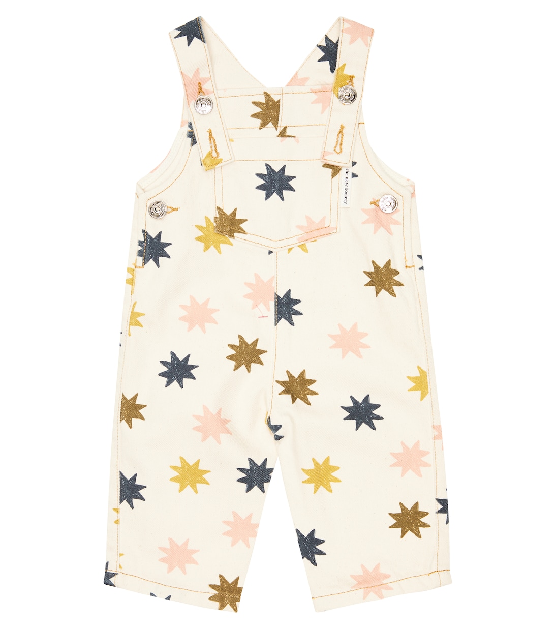 Bebé - peto vaquero Marina estampado | The New Society