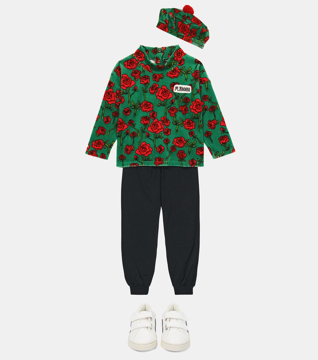 Top en jersey de coton imprimé | Mini Rodini