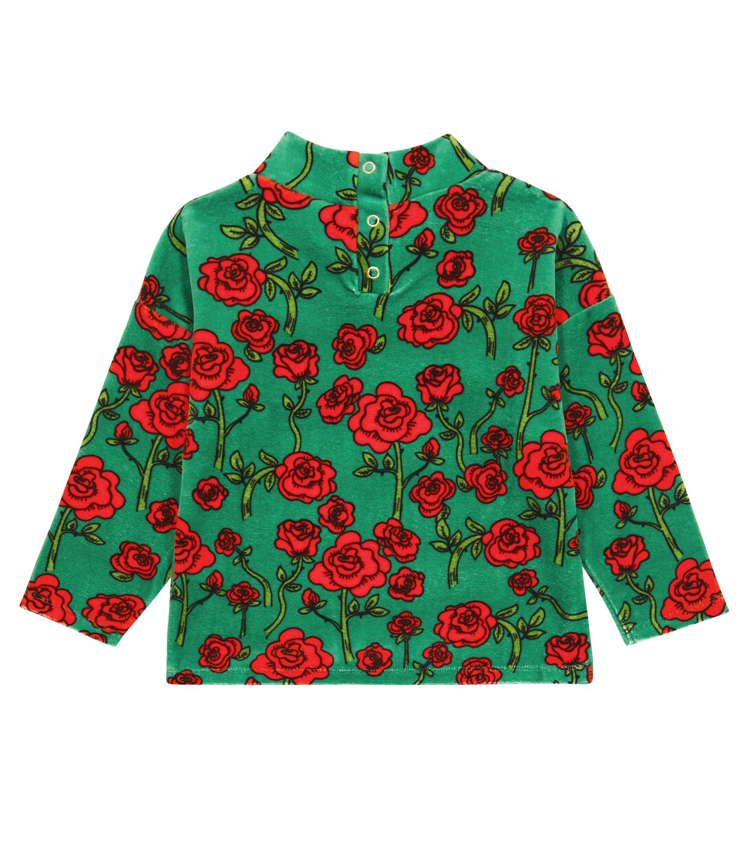 Top en jersey de coton imprimé | Mini Rodini