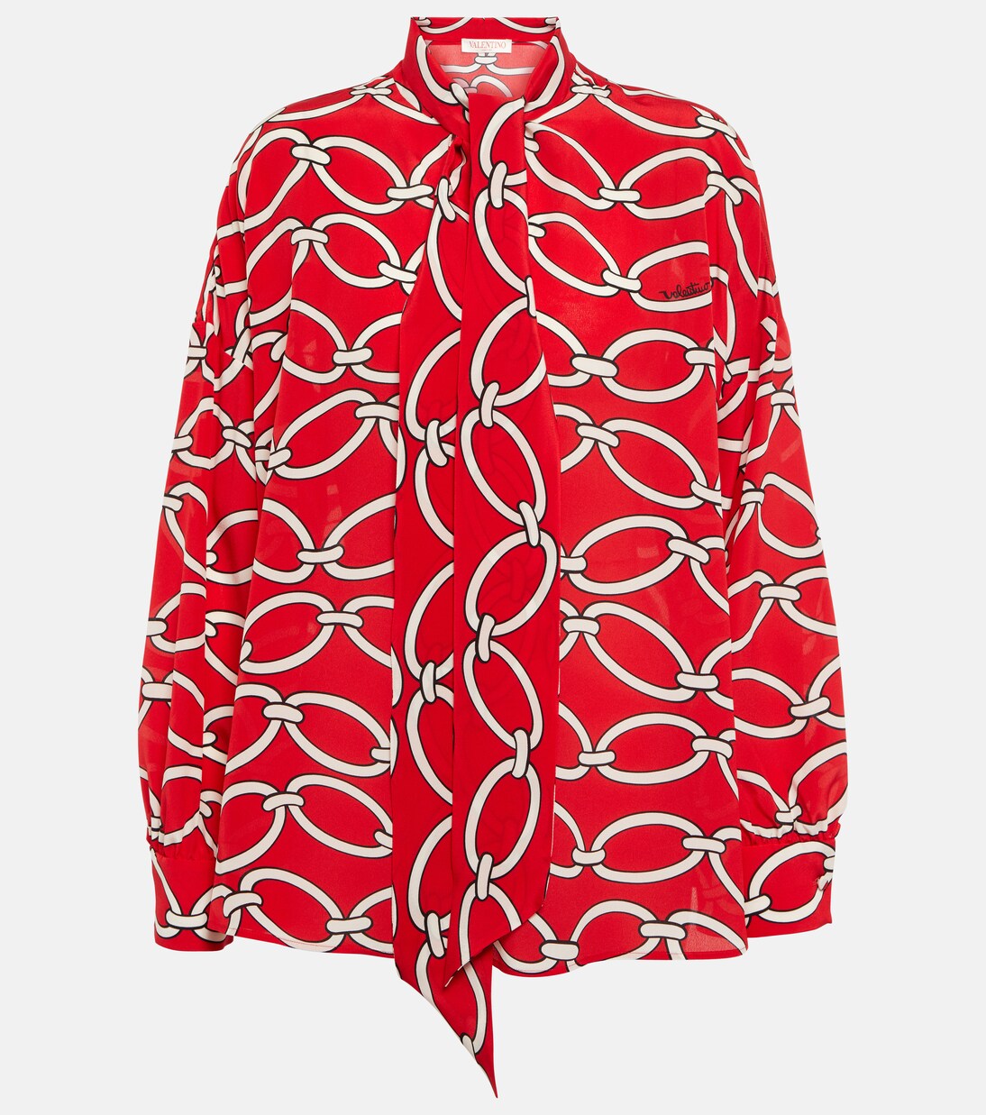 Bluse Chain 1967 aus Seide | Valentino