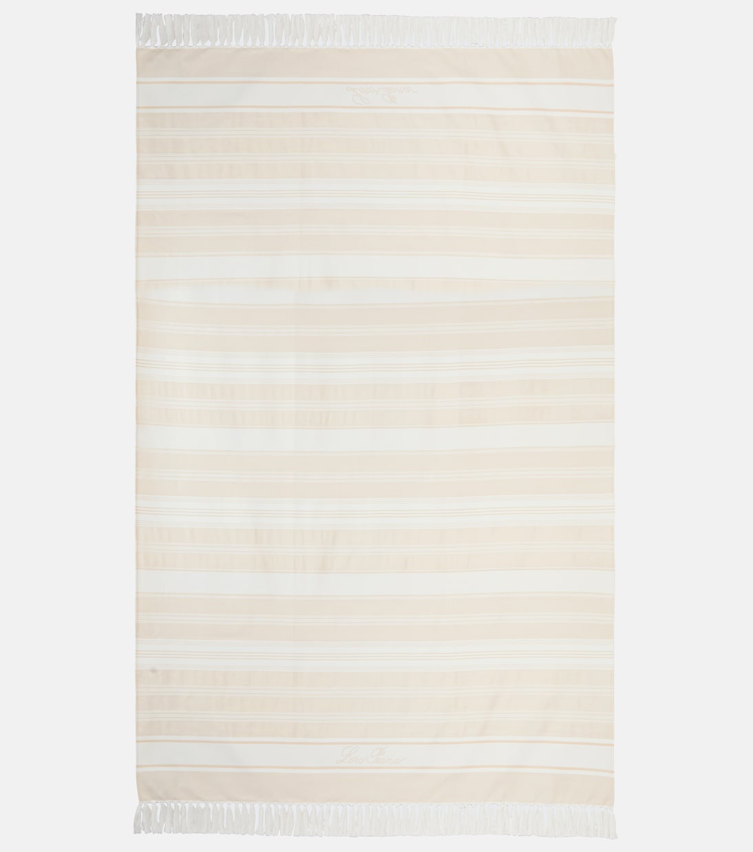 Striped cotton beach towel | Loro Piana