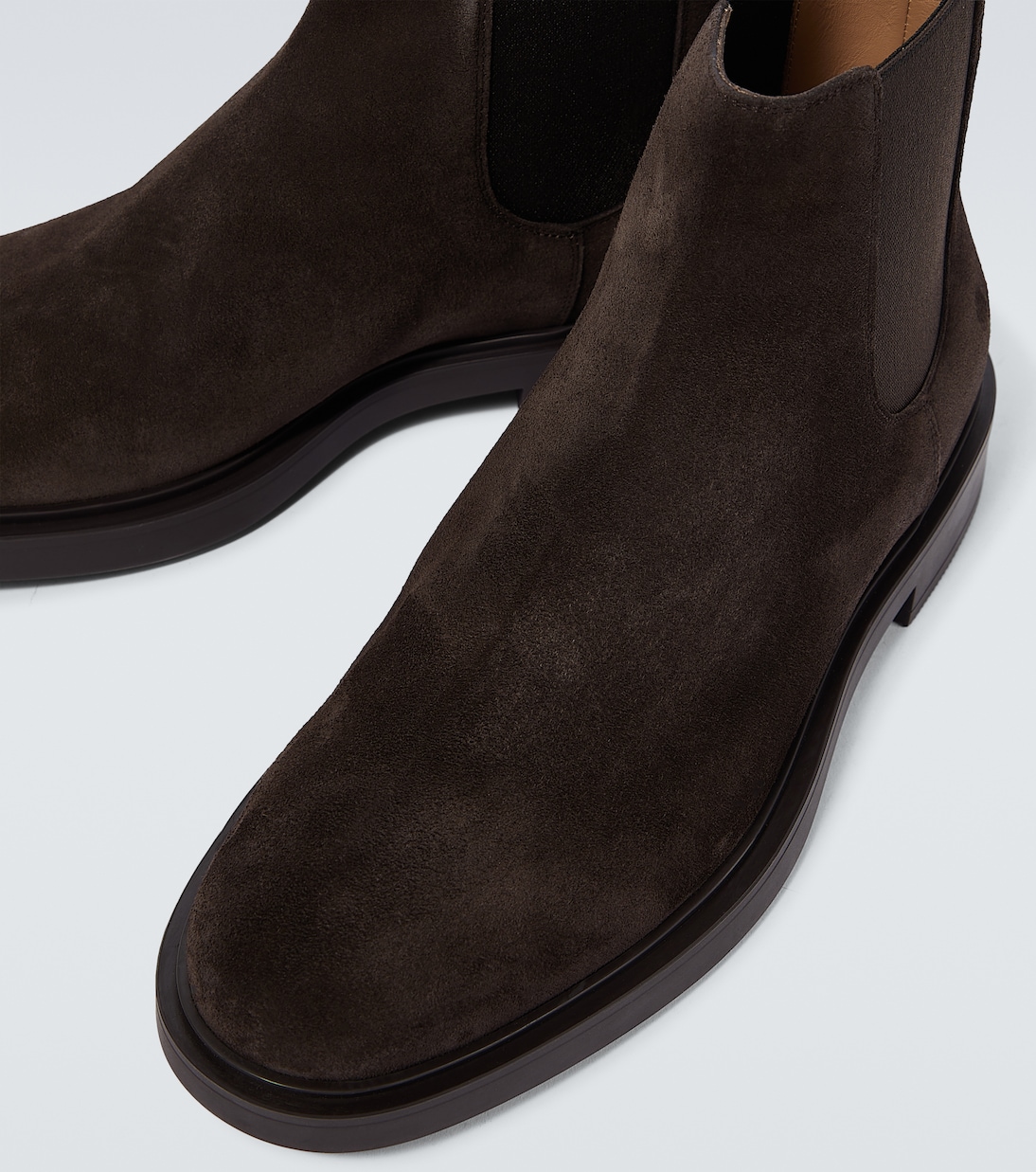 Chelsea Boots Douglas aus Veloursleder | Gianvito Rossi