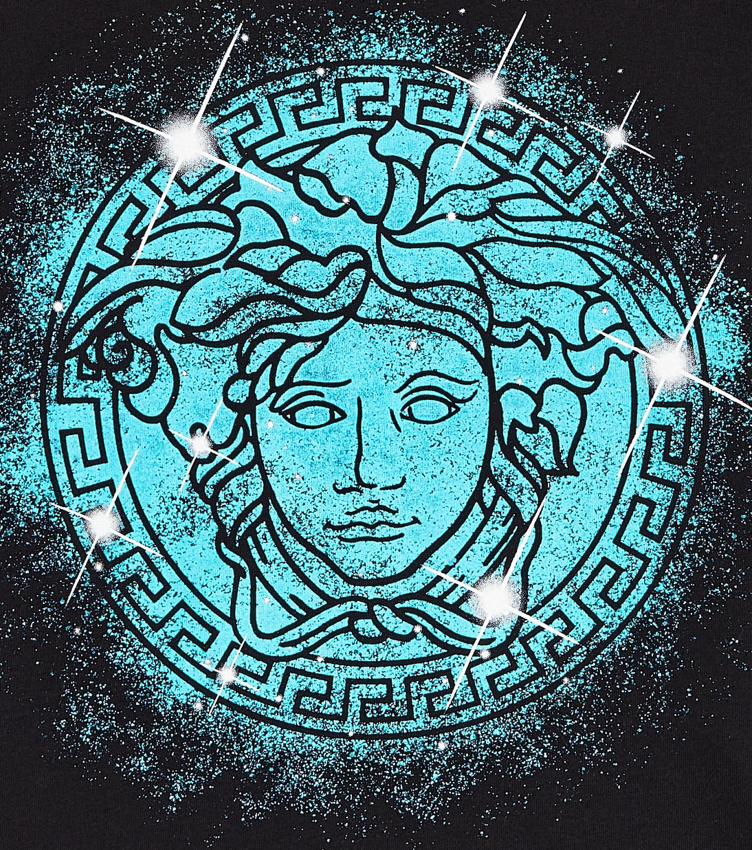 Logo cotton jersey T-shirt | Versace Kids