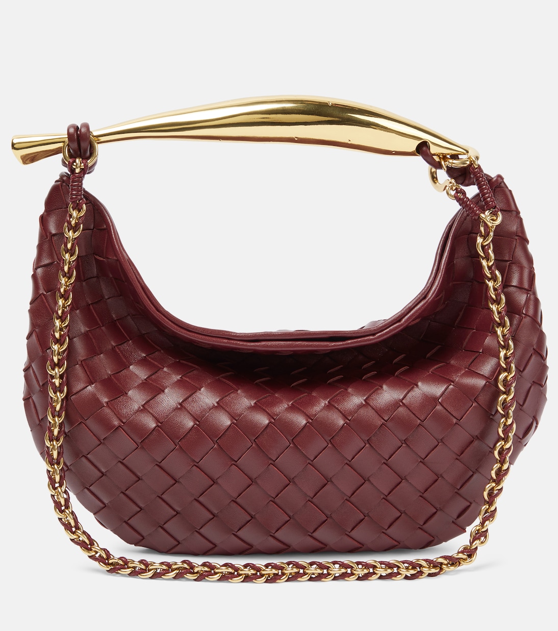 Sardine Chain Intrecciato leather tote bag | Bottega Veneta