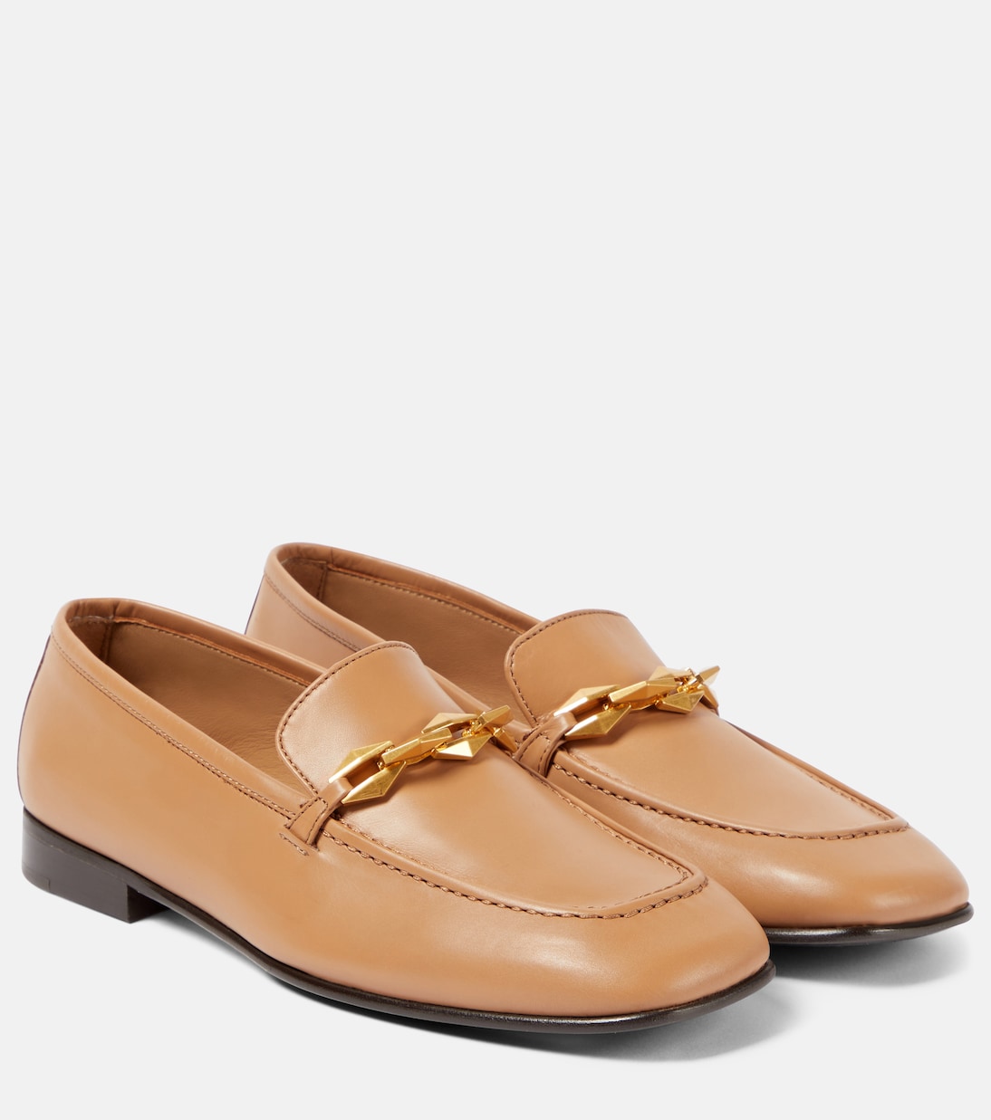 Loafers Diamond Tilda aus Leder | Jimmy Choo