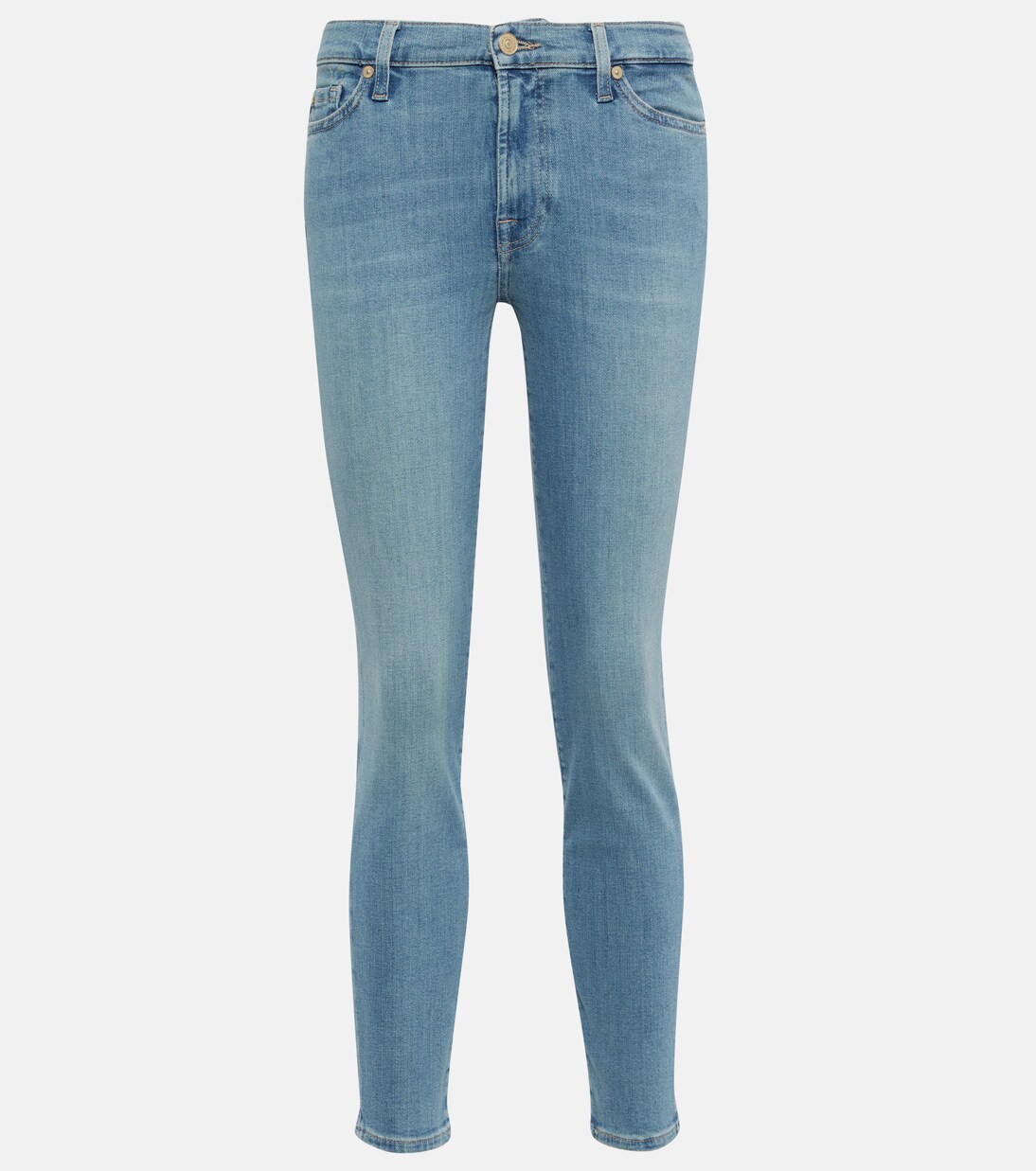 Mid-Rise Skinny Jeans | 7 For All Mankind