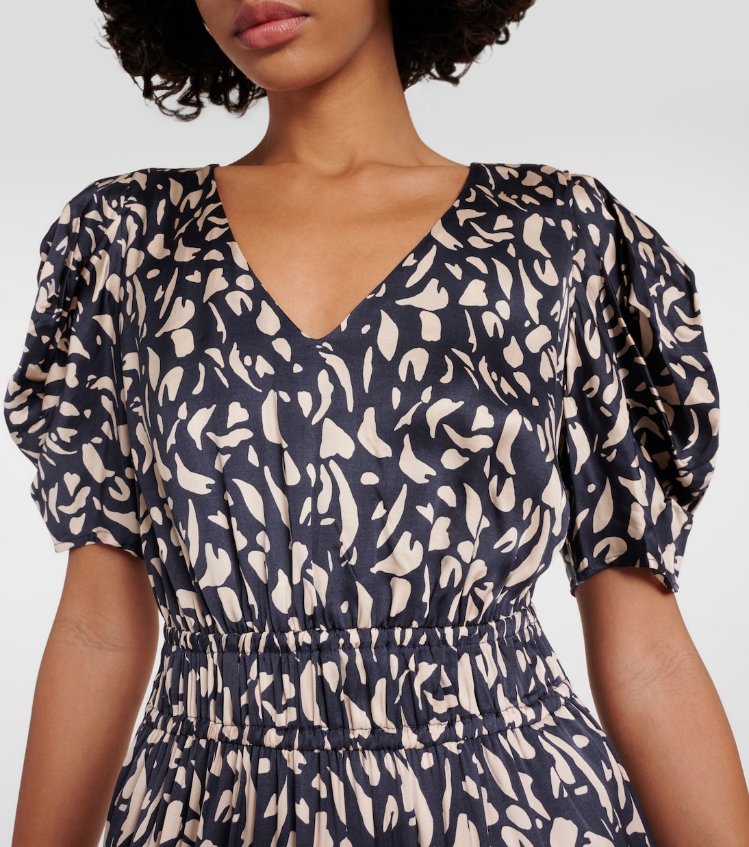 Abito midi Lyuda con stampa | Velvet