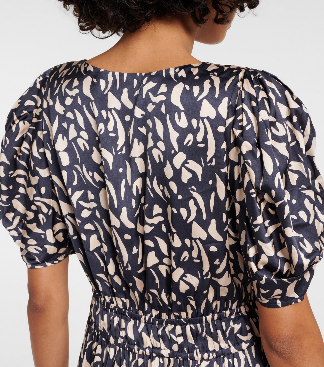 Abito midi Lyuda con stampa | Velvet