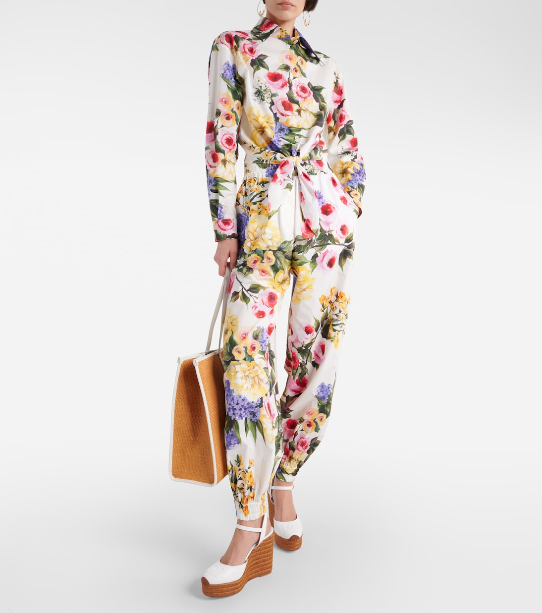 Cropped-Hemd aus Baumwollpopeline | Dolce&Gabbana