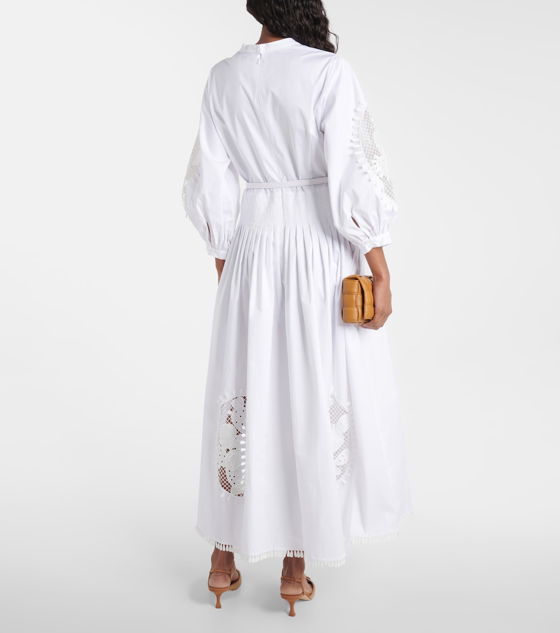 Robe longue en coton | Oscar de la Renta