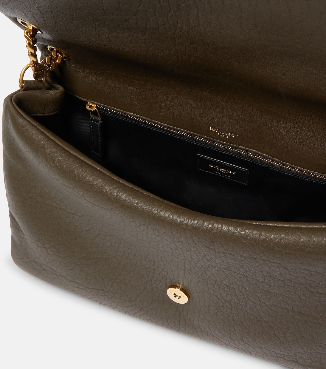 Bolso al hombro Calypso Large de piel | Saint Laurent