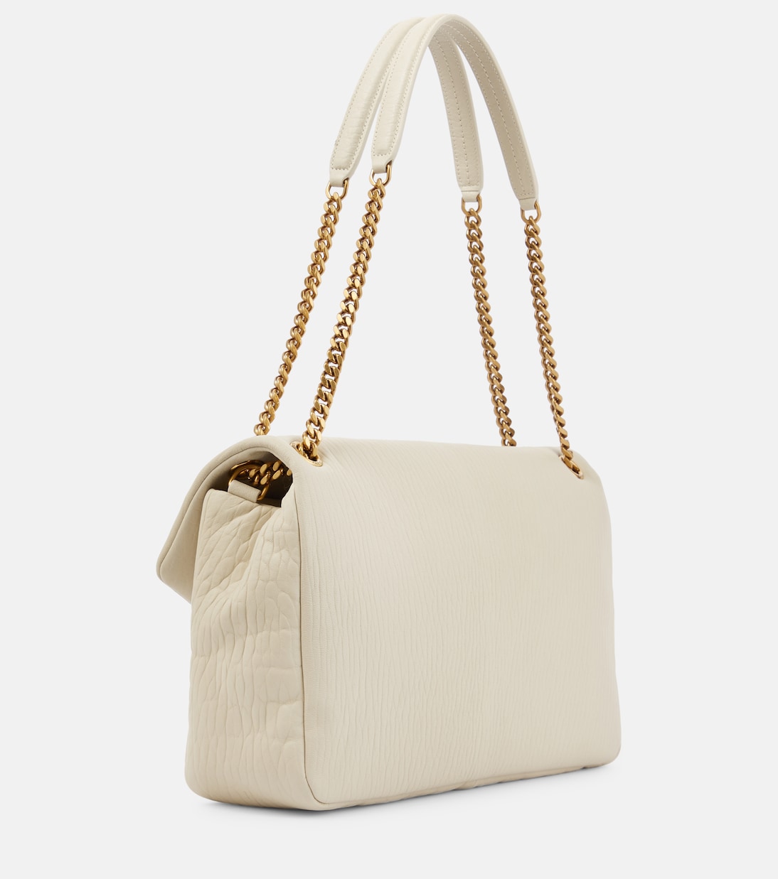 Calypso Large leather shoulder bag | Saint Laurent