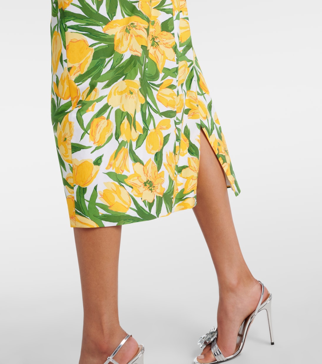 Midikleid aus Popeline | Carolina Herrera