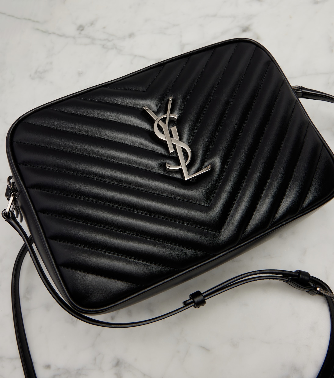 Borsa a tracolla Lou in pelle matelassé | Saint Laurent