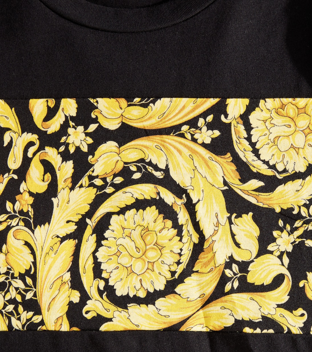 Barocco cotton jersey T-shirt | Versace Kids