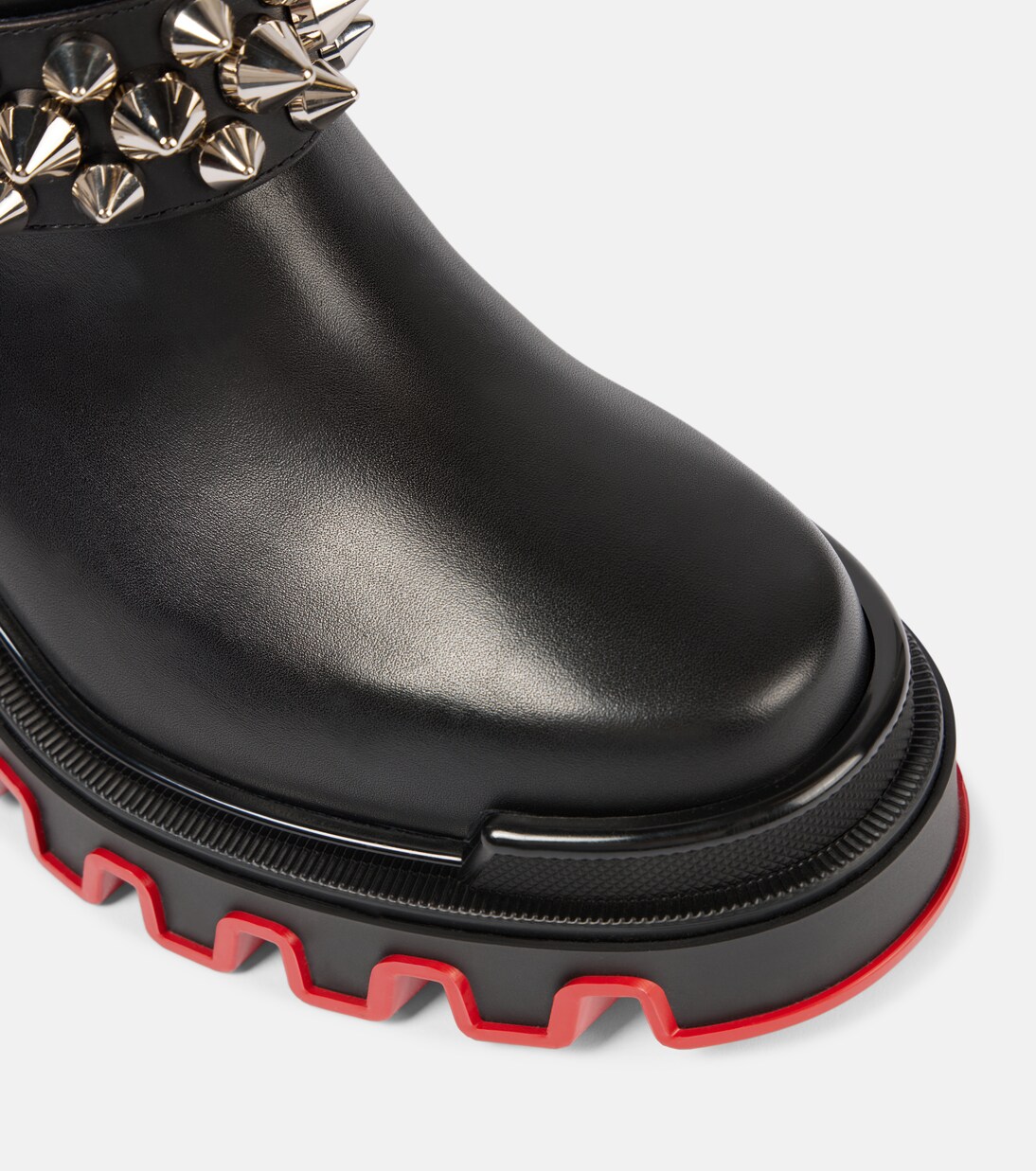 Dune Bike leather ankle boots | Christian Louboutin