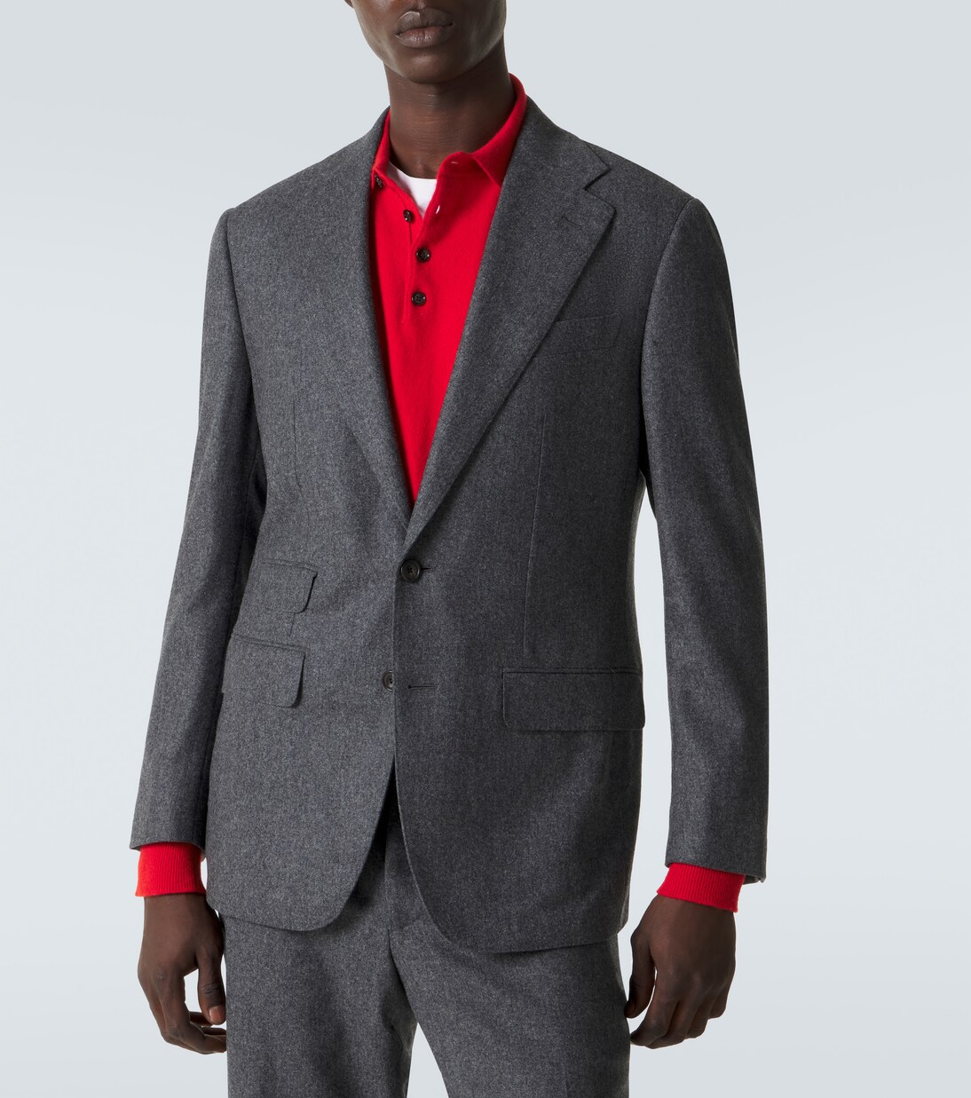 Anzug aus Wollflanell | Thom Sweeney