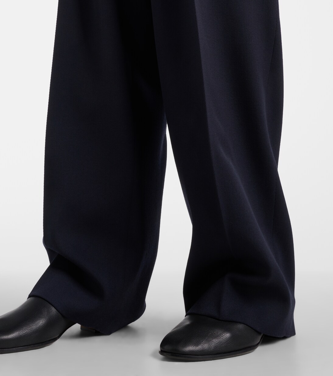 Weite Low-Rise-Hose Igor aus Wolle | The Row